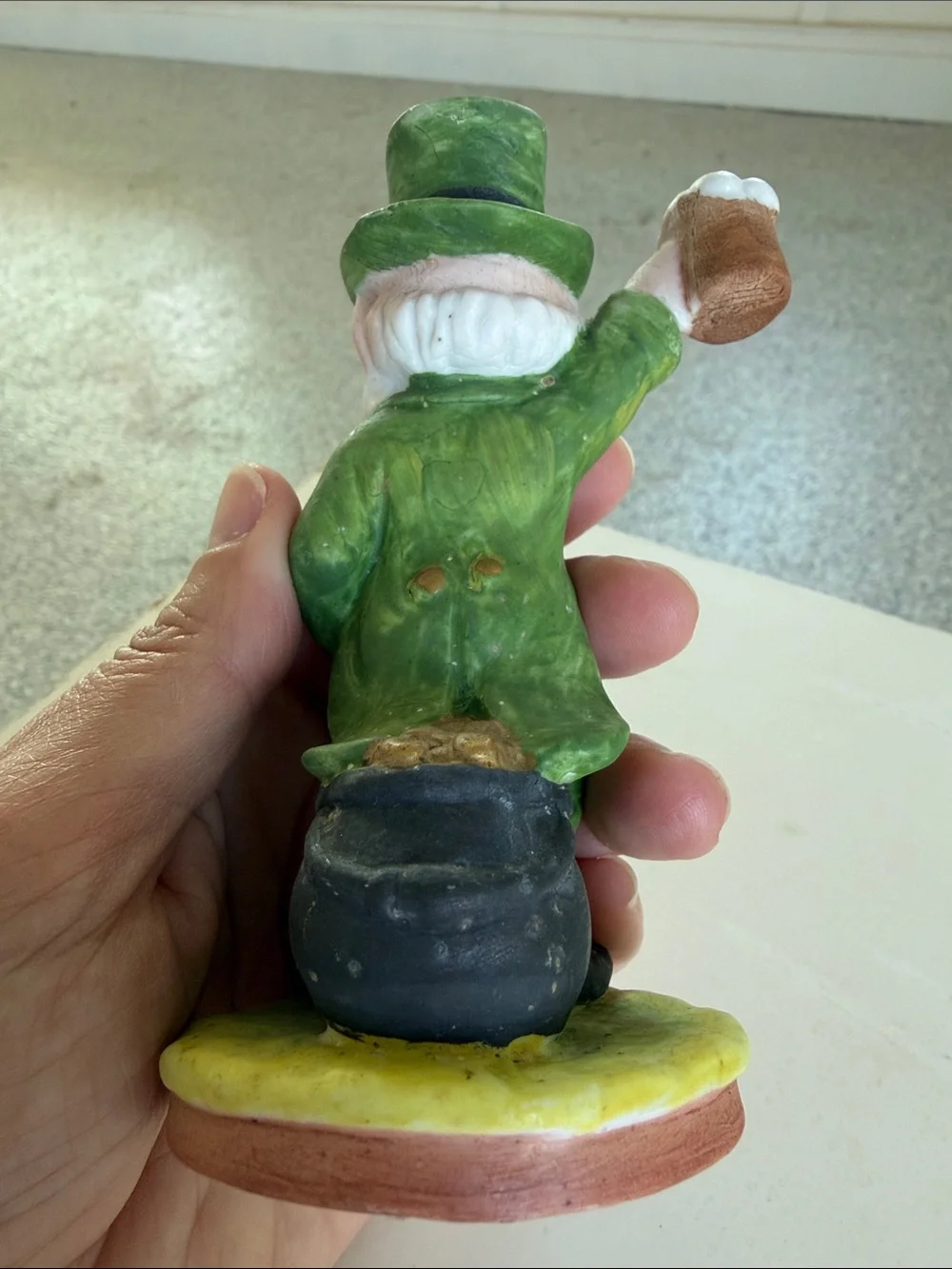 Vintage “Irish Toast” by Beth Butler for George Good Leprechaun Figurine
